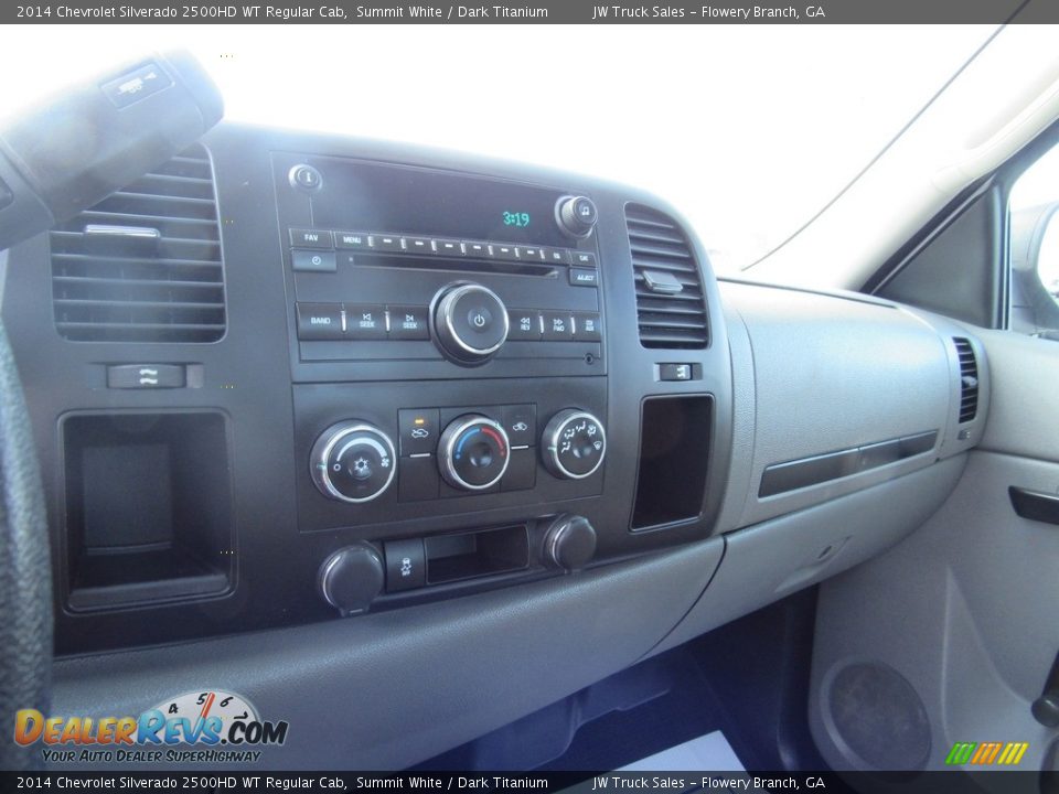 2014 Chevrolet Silverado 2500HD WT Regular Cab Summit White / Dark Titanium Photo #19