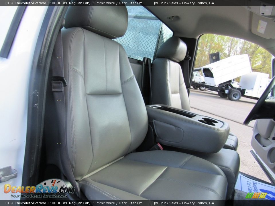 2014 Chevrolet Silverado 2500HD WT Regular Cab Summit White / Dark Titanium Photo #21