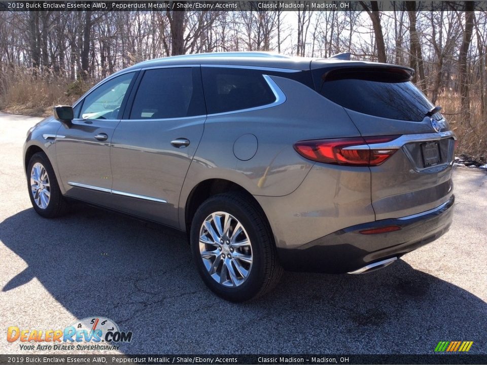 2019 Buick Enclave Essence AWD Pepperdust Metallic / Shale/Ebony Accents Photo #4