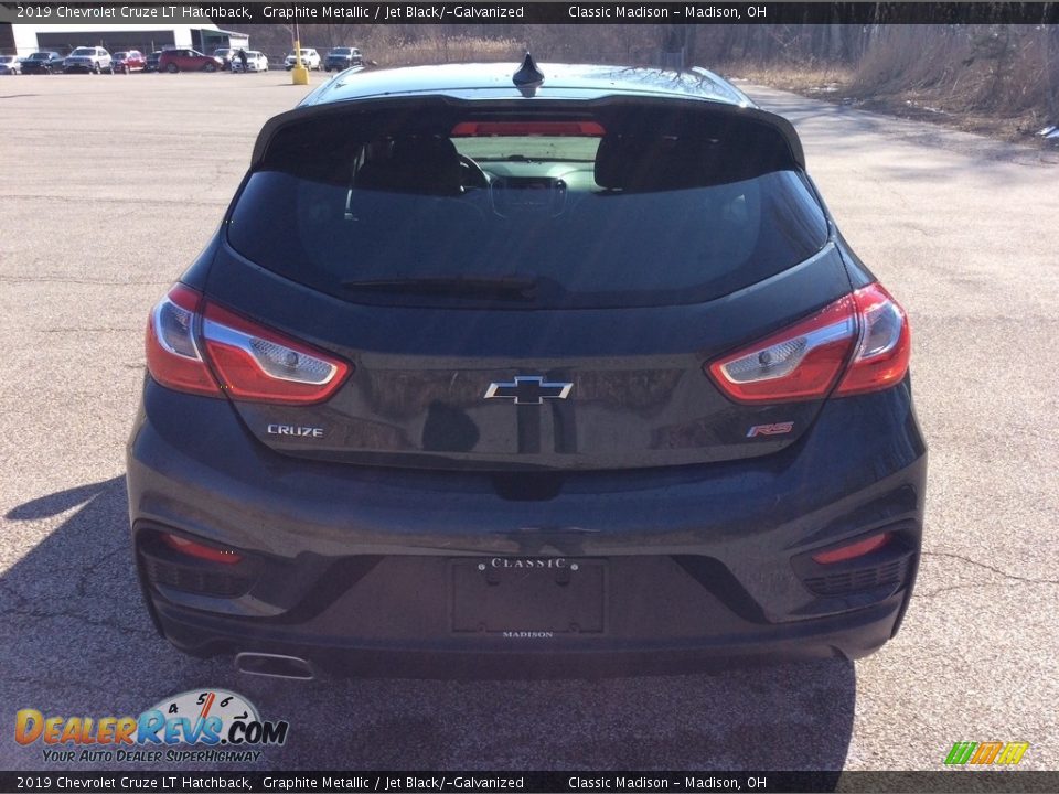 2019 Chevrolet Cruze LT Hatchback Graphite Metallic / Jet Black/­Galvanized Photo #5