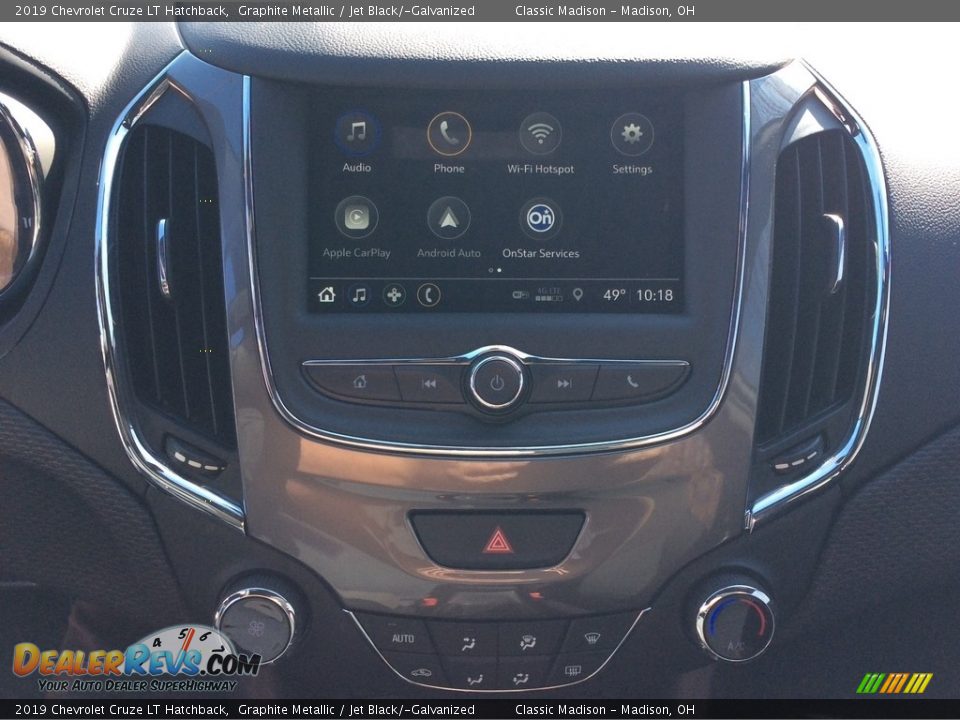 2019 Chevrolet Cruze LT Hatchback Graphite Metallic / Jet Black/­Galvanized Photo #14