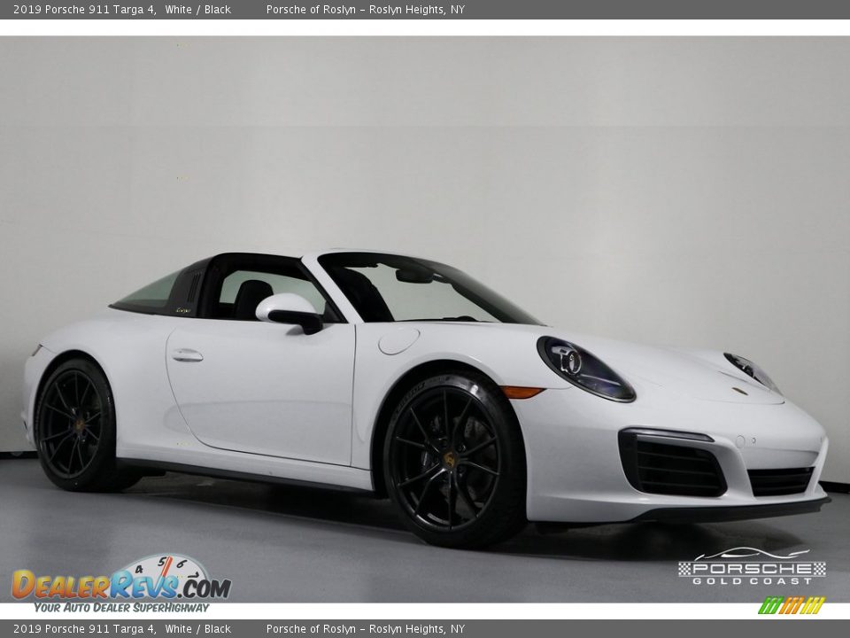 2019 Porsche 911 Targa 4 White / Black Photo #1