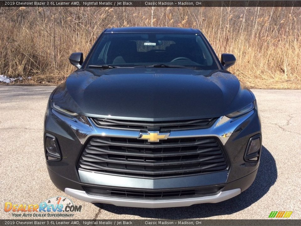 2019 Chevrolet Blazer 3.6L Leather AWD Nightfall Metallic / Jet Black Photo #2