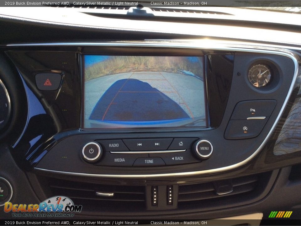 2019 Buick Envision Preferred AWD Galaxy Silver Metallic / Light Neutral Photo #14