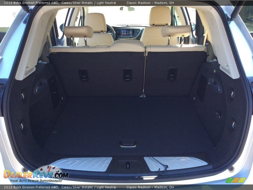 2019 Buick Envision Preferred AWD Galaxy Silver Metallic / Light Neutral Photo #16