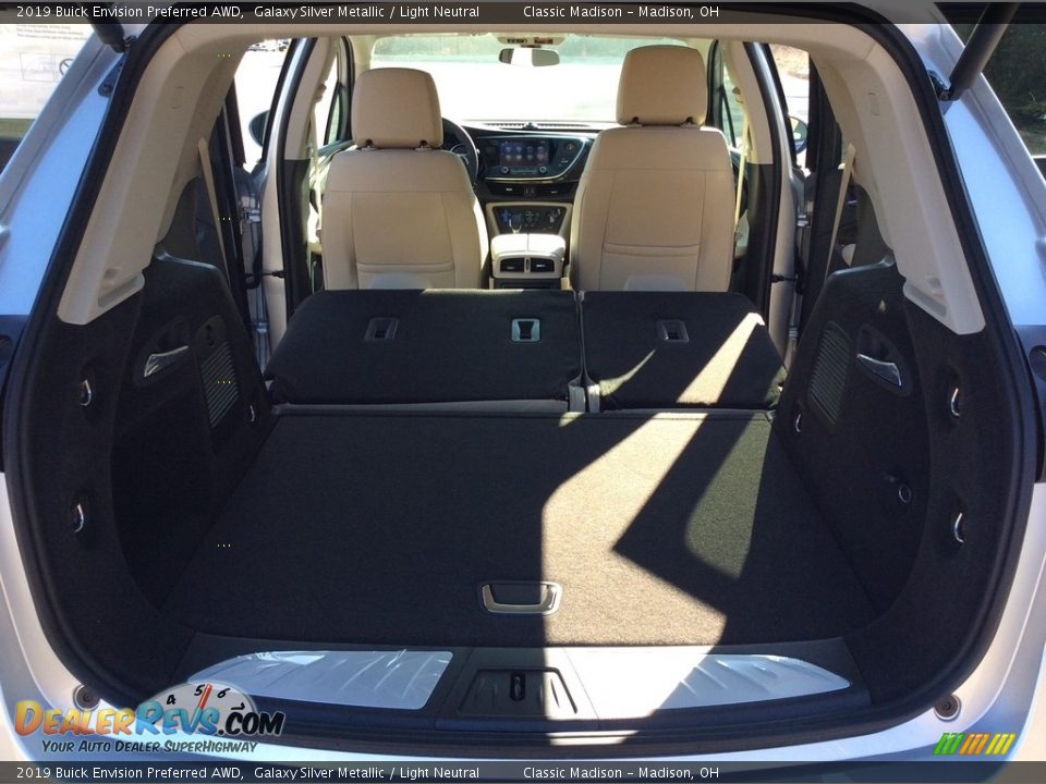 2019 Buick Envision Preferred AWD Galaxy Silver Metallic / Light Neutral Photo #17
