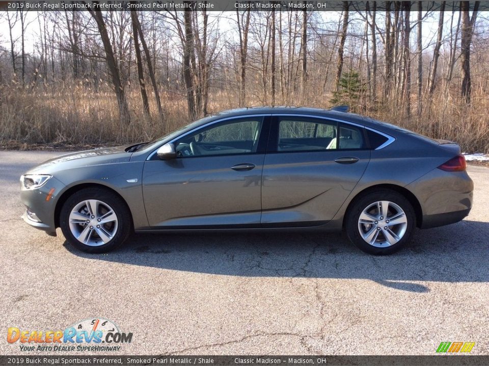 Smoked Pearl Metallic 2019 Buick Regal Sportback Preferred Photo #3