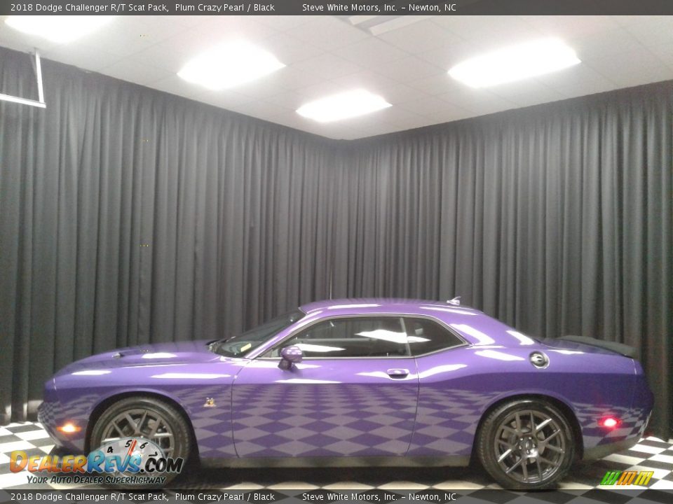 2018 Dodge Challenger R/T Scat Pack Plum Crazy Pearl / Black Photo #1