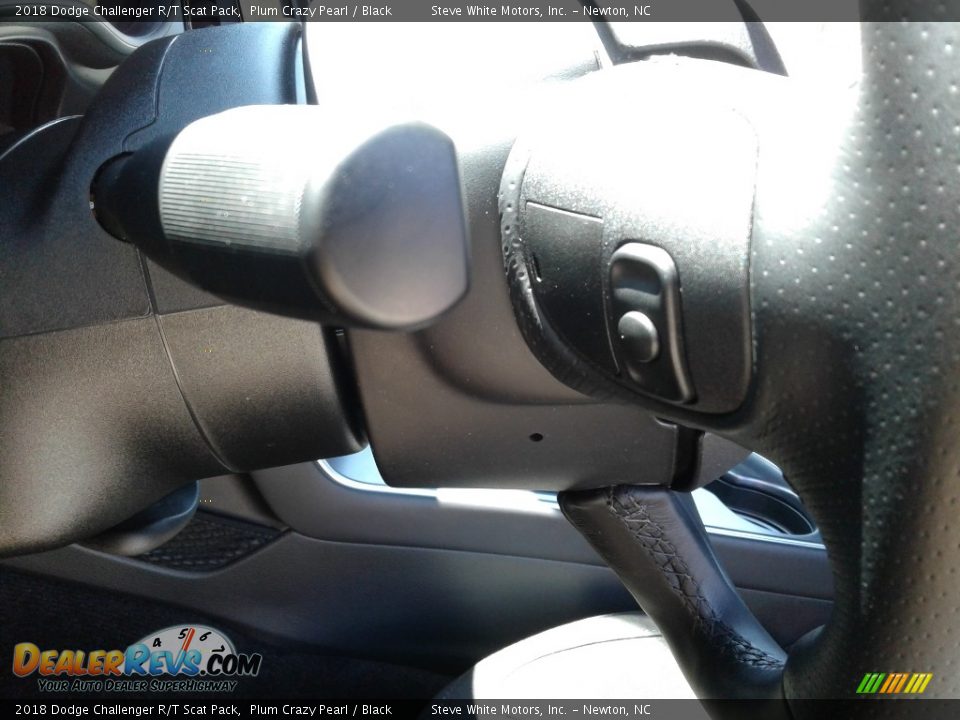 2018 Dodge Challenger R/T Scat Pack Plum Crazy Pearl / Black Photo #15