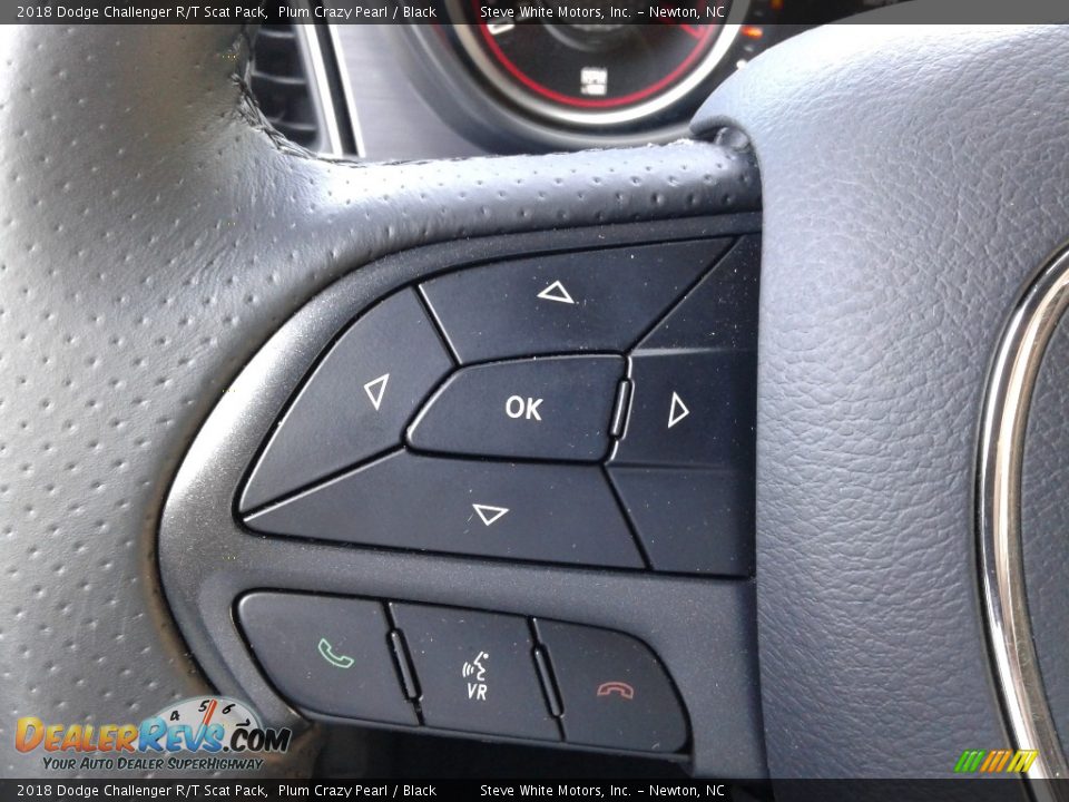 2018 Dodge Challenger R/T Scat Pack Steering Wheel Photo #16