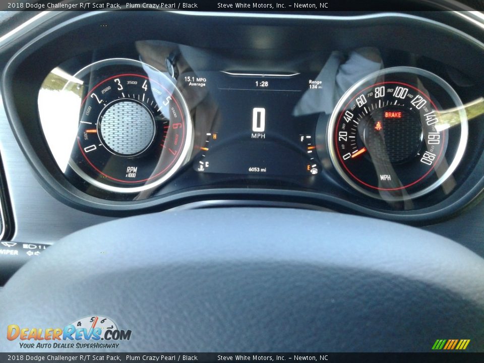 2018 Dodge Challenger R/T Scat Pack Gauges Photo #18
