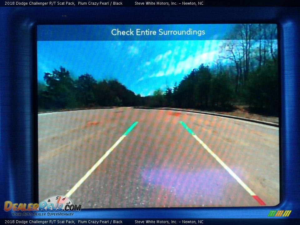 2018 Dodge Challenger R/T Scat Pack Plum Crazy Pearl / Black Photo #21