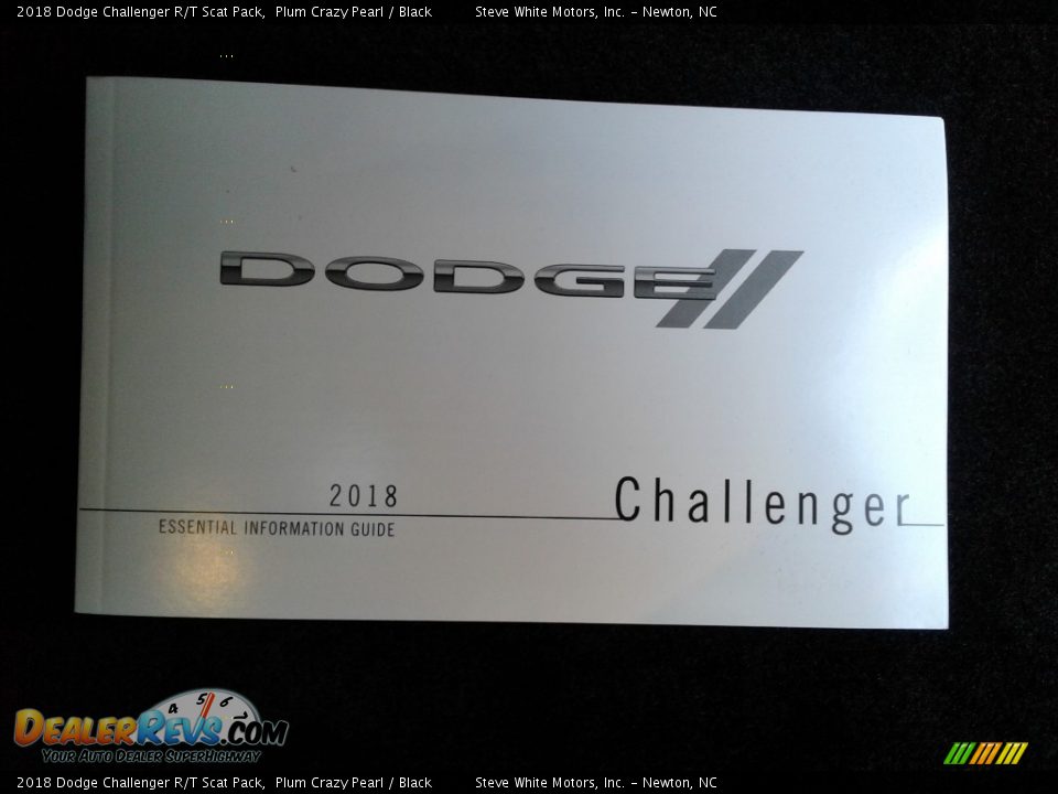 2018 Dodge Challenger R/T Scat Pack Plum Crazy Pearl / Black Photo #34