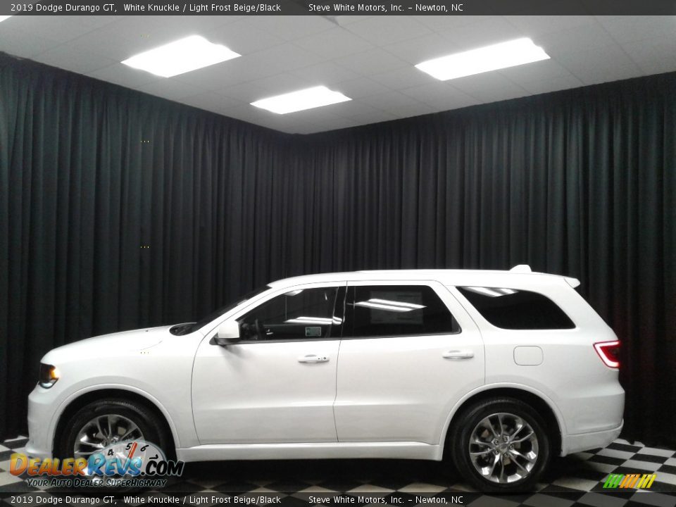 2019 Dodge Durango GT White Knuckle / Light Frost Beige/Black Photo #1