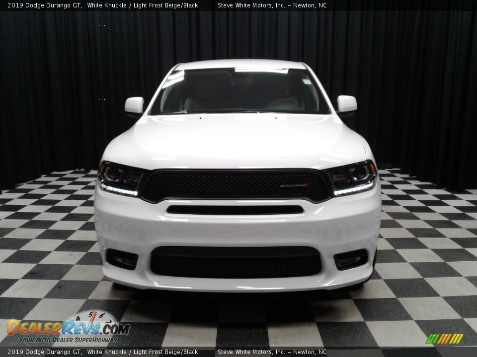 2019 Dodge Durango GT White Knuckle / Light Frost Beige/Black Photo #3