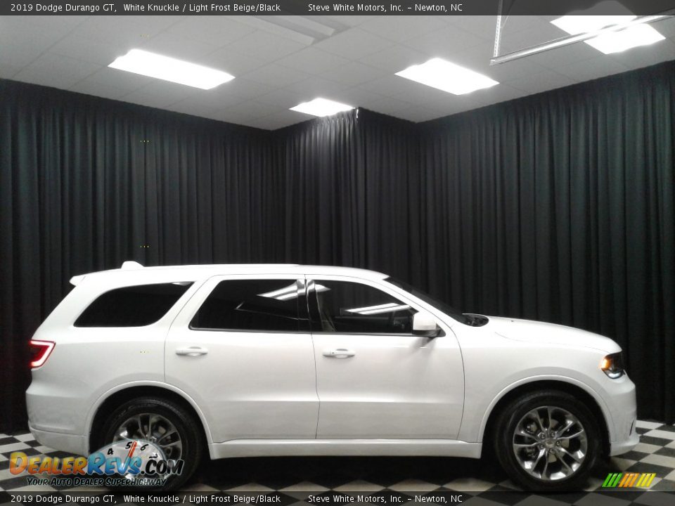 2019 Dodge Durango GT White Knuckle / Light Frost Beige/Black Photo #5