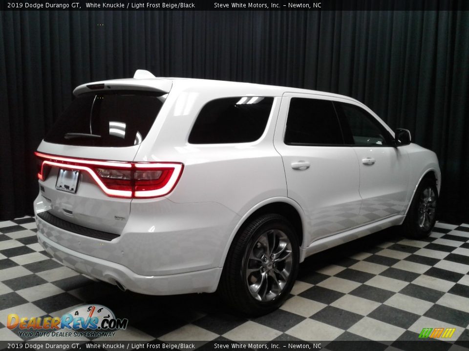 2019 Dodge Durango GT White Knuckle / Light Frost Beige/Black Photo #6