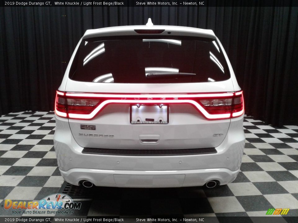 2019 Dodge Durango GT White Knuckle / Light Frost Beige/Black Photo #7