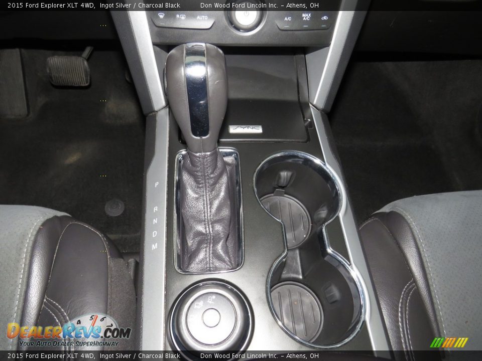 2015 Ford Explorer XLT 4WD Ingot Silver / Charcoal Black Photo #18