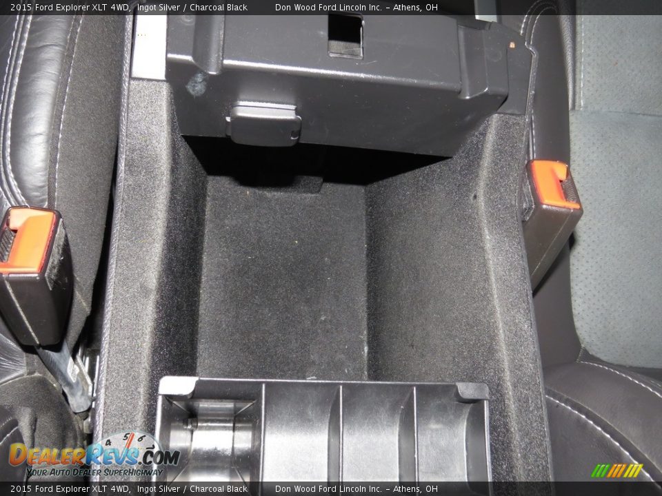 2015 Ford Explorer XLT 4WD Ingot Silver / Charcoal Black Photo #19