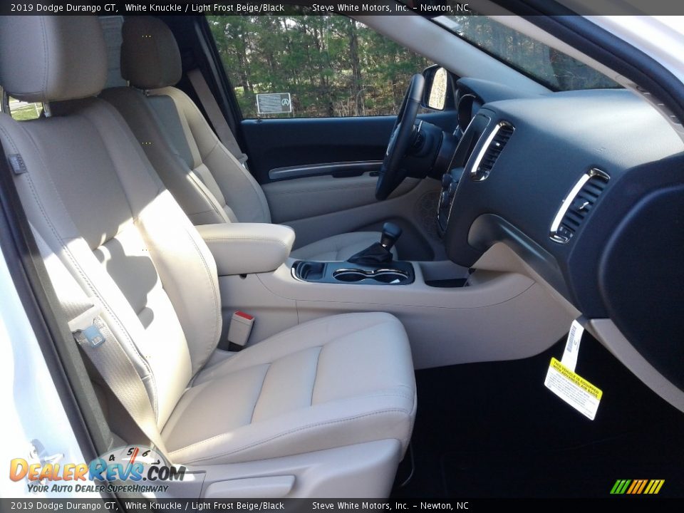 2019 Dodge Durango GT White Knuckle / Light Frost Beige/Black Photo #17