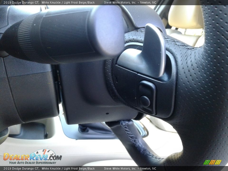 2019 Dodge Durango GT White Knuckle / Light Frost Beige/Black Photo #18