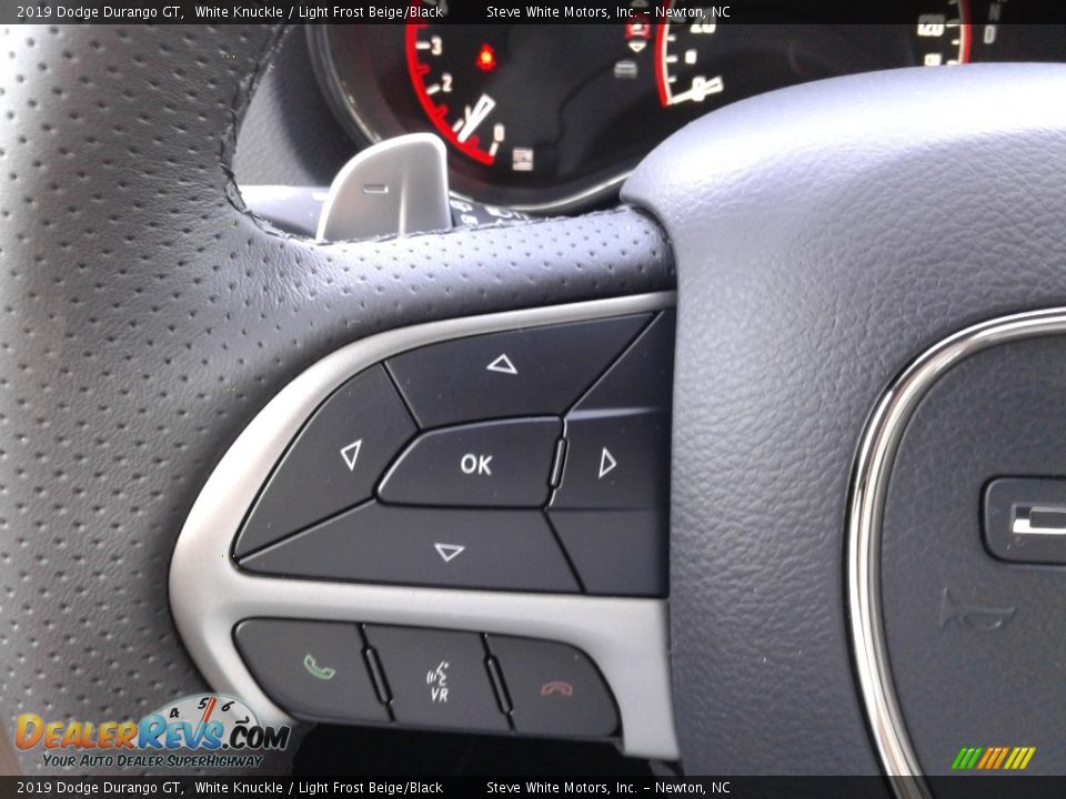 2019 Dodge Durango GT White Knuckle / Light Frost Beige/Black Photo #19