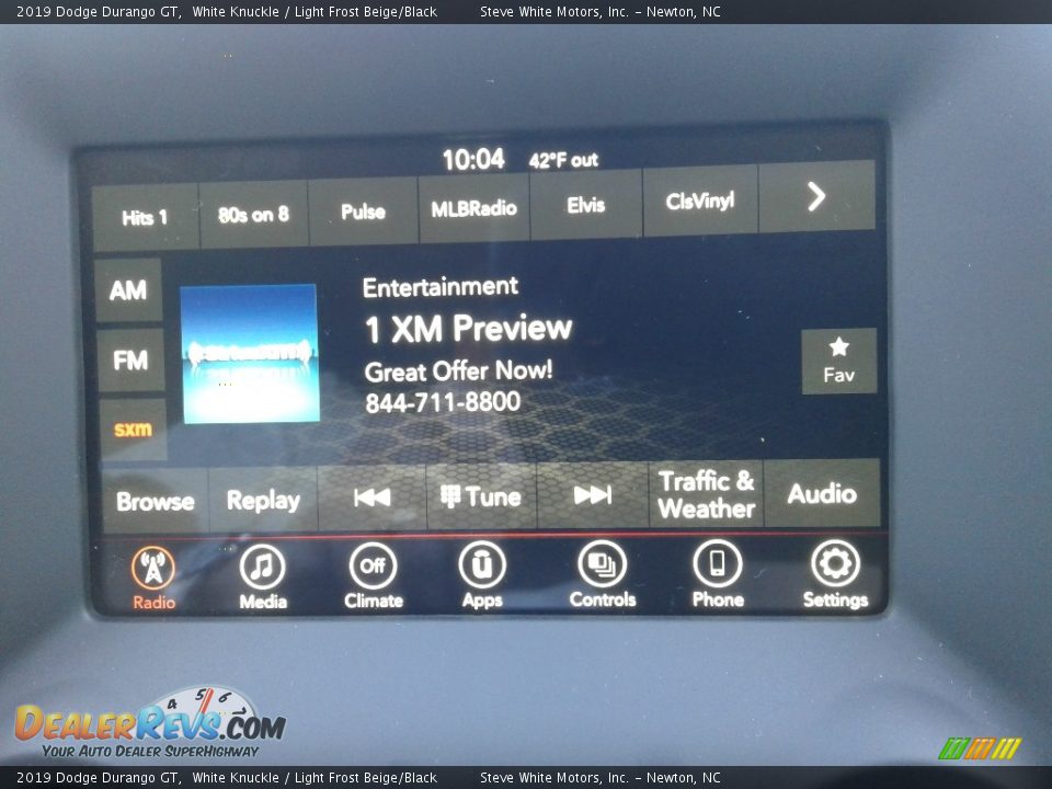 2019 Dodge Durango GT White Knuckle / Light Frost Beige/Black Photo #23