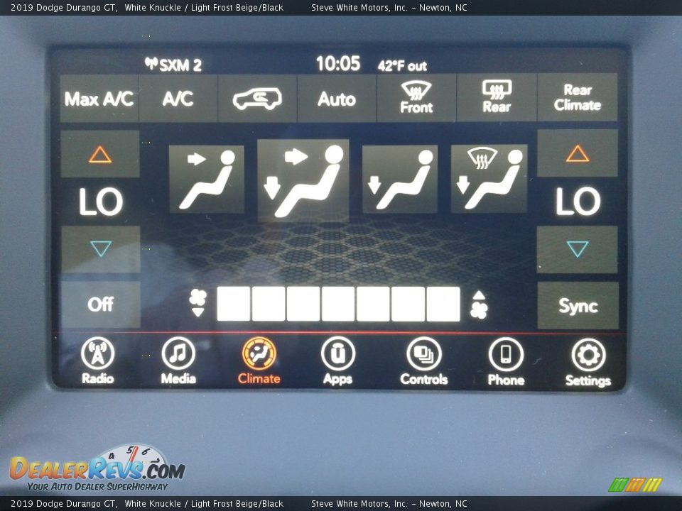 2019 Dodge Durango GT White Knuckle / Light Frost Beige/Black Photo #25