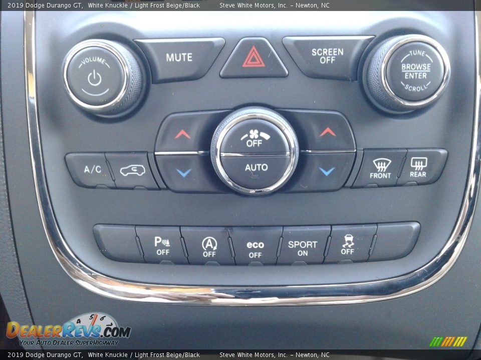 2019 Dodge Durango GT White Knuckle / Light Frost Beige/Black Photo #28