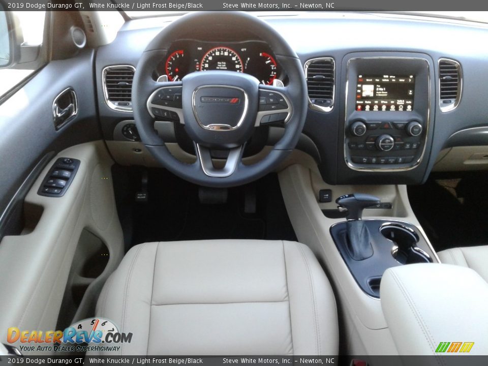 2019 Dodge Durango GT White Knuckle / Light Frost Beige/Black Photo #32