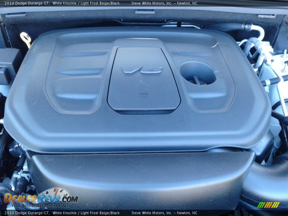 2019 Dodge Durango GT White Knuckle / Light Frost Beige/Black Photo #35