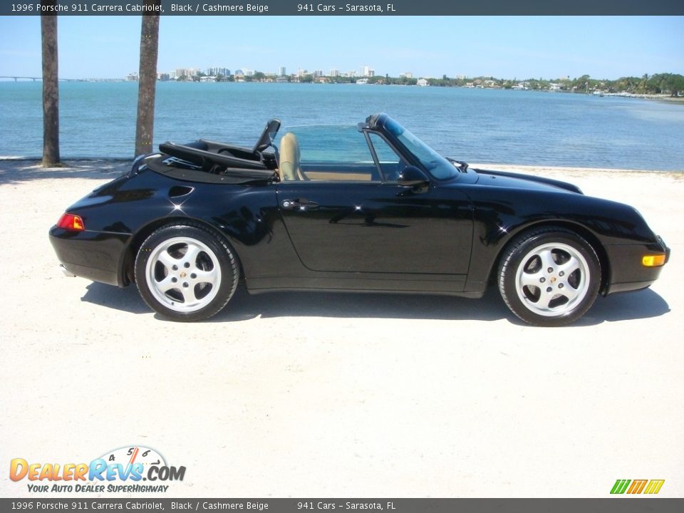 Black 1996 Porsche 911 Carrera Cabriolet Photo #8