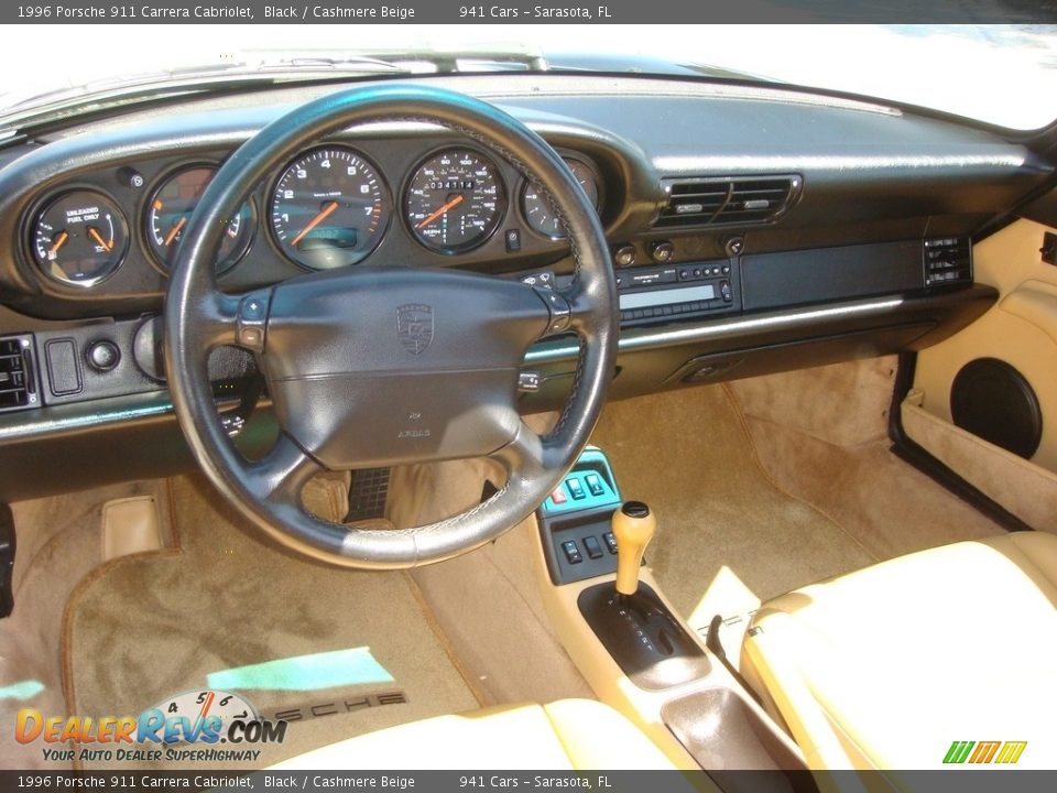 Dashboard of 1996 Porsche 911 Carrera Cabriolet Photo #12