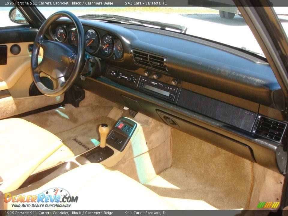 Dashboard of 1996 Porsche 911 Carrera Cabriolet Photo #20