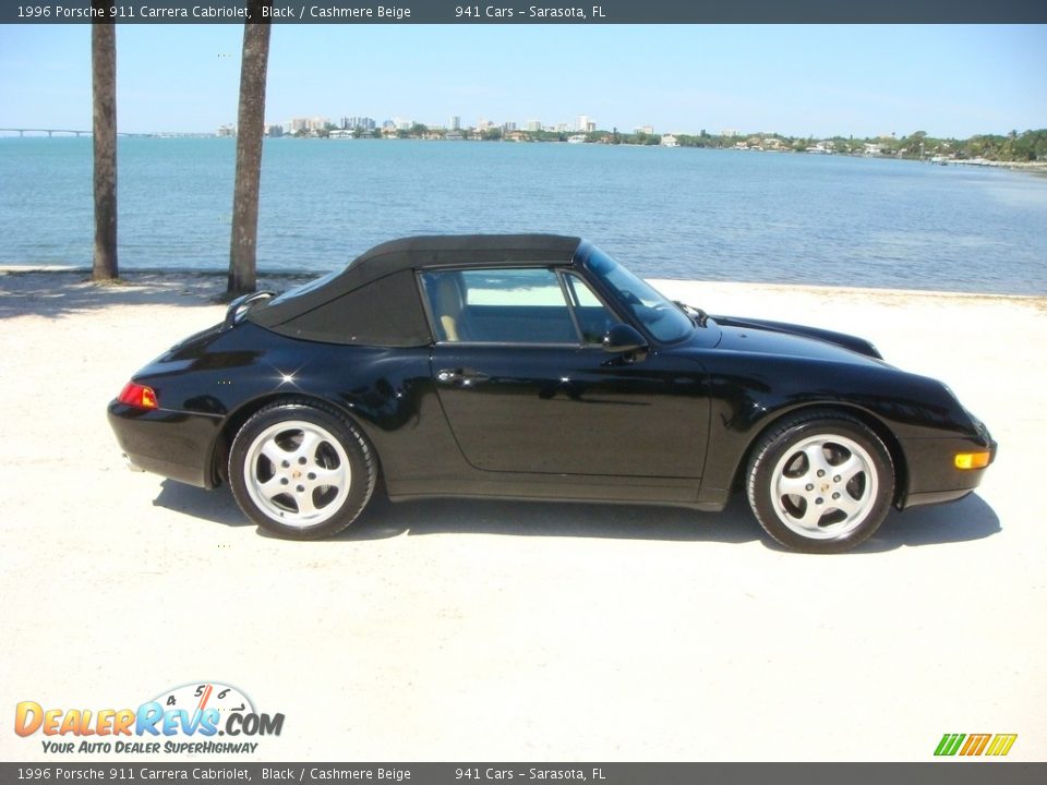 Black 1996 Porsche 911 Carrera Cabriolet Photo #29