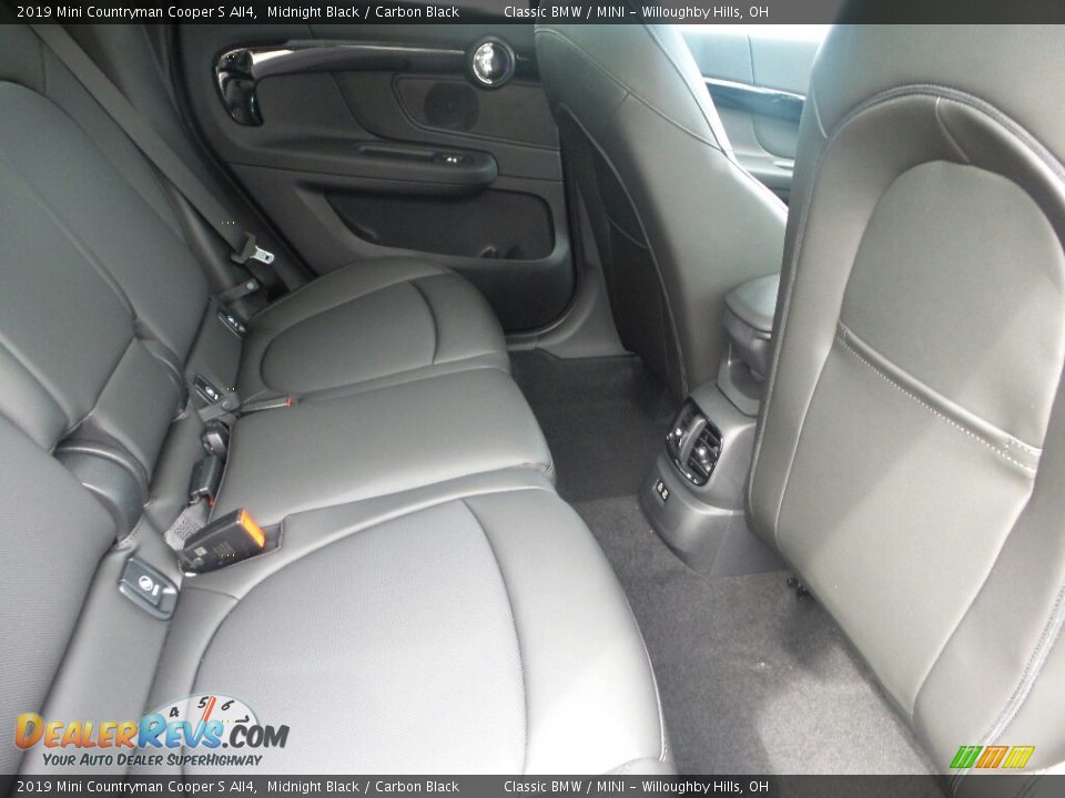 2019 Mini Countryman Cooper S All4 Midnight Black / Carbon Black Photo #4