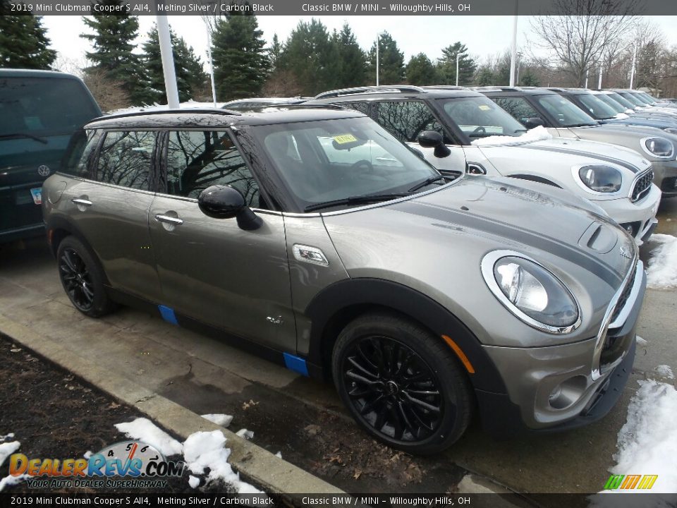 2019 Mini Clubman Cooper S All4 Melting Silver / Carbon Black Photo #1