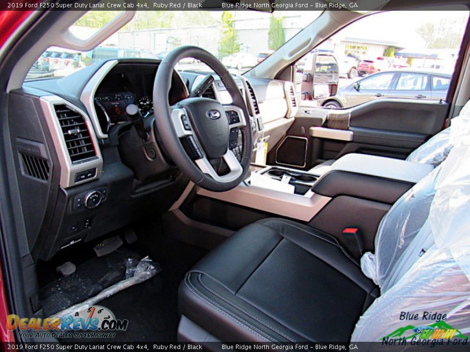 2019 Ford F250 Super Duty Lariat Crew Cab 4x4 Ruby Red / Black Photo #33
