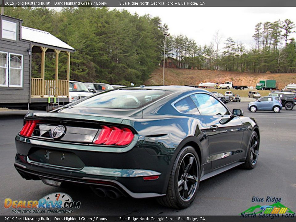 2019 Ford Mustang Bullitt Dark Highland Green / Ebony Photo #5