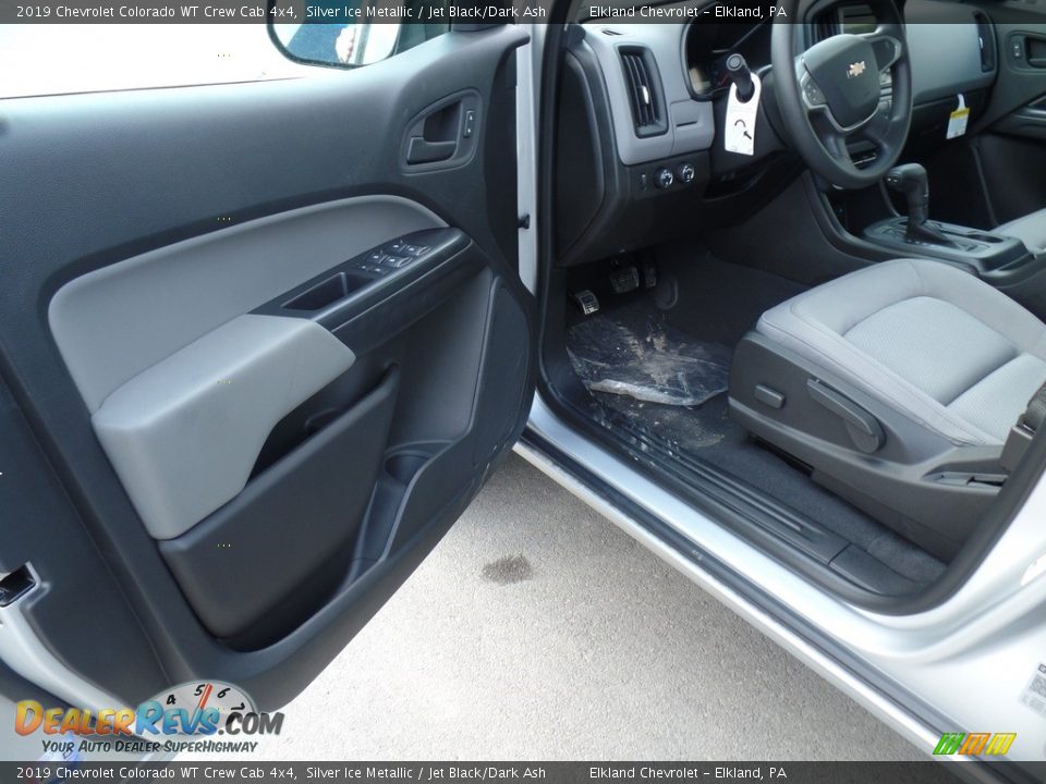 2019 Chevrolet Colorado WT Crew Cab 4x4 Silver Ice Metallic / Jet Black/Dark Ash Photo #12
