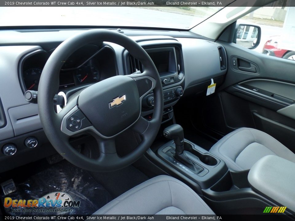 2019 Chevrolet Colorado WT Crew Cab 4x4 Silver Ice Metallic / Jet Black/Dark Ash Photo #15