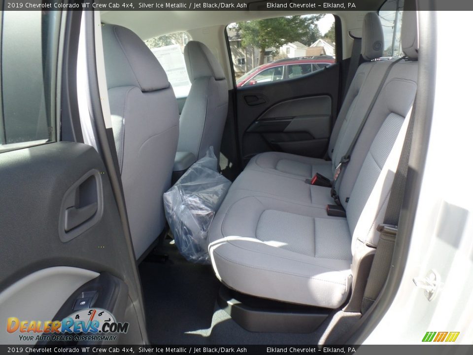 2019 Chevrolet Colorado WT Crew Cab 4x4 Silver Ice Metallic / Jet Black/Dark Ash Photo #31