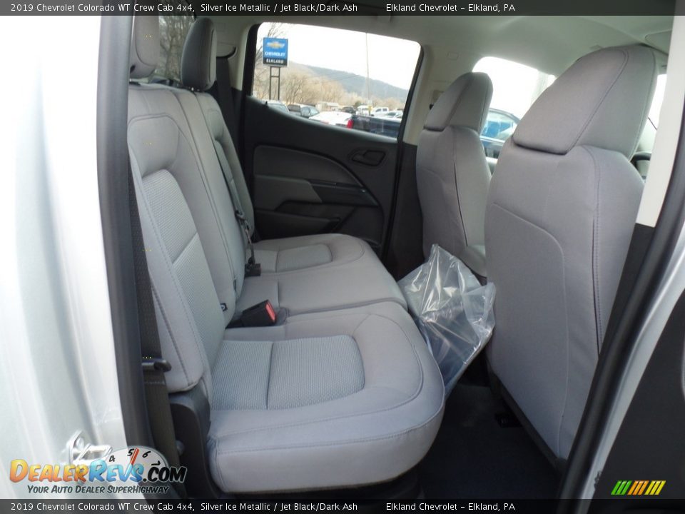 2019 Chevrolet Colorado WT Crew Cab 4x4 Silver Ice Metallic / Jet Black/Dark Ash Photo #34