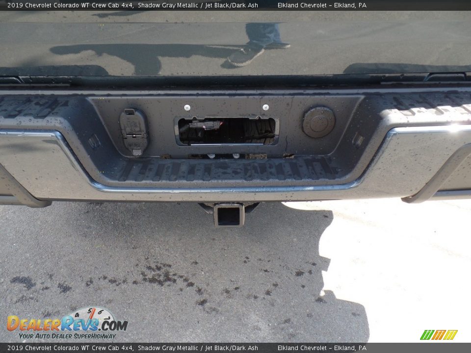 2019 Chevrolet Colorado WT Crew Cab 4x4 Shadow Gray Metallic / Jet Black/Dark Ash Photo #10