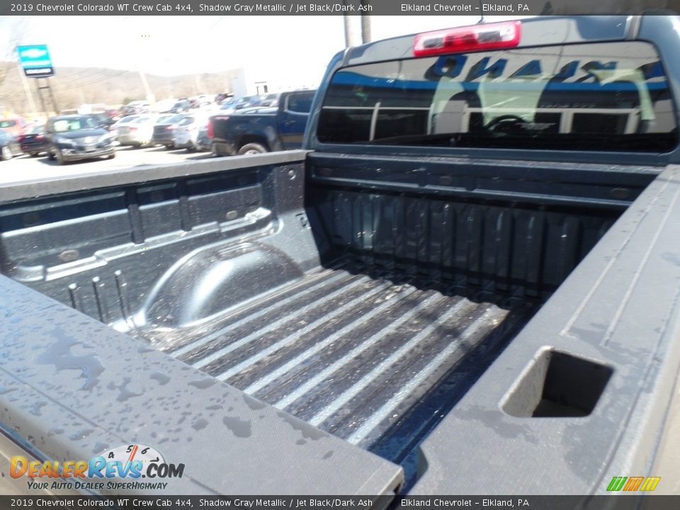 2019 Chevrolet Colorado WT Crew Cab 4x4 Shadow Gray Metallic / Jet Black/Dark Ash Photo #12