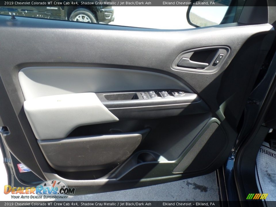 2019 Chevrolet Colorado WT Crew Cab 4x4 Shadow Gray Metallic / Jet Black/Dark Ash Photo #14