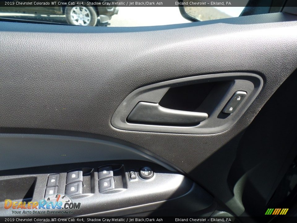2019 Chevrolet Colorado WT Crew Cab 4x4 Shadow Gray Metallic / Jet Black/Dark Ash Photo #15