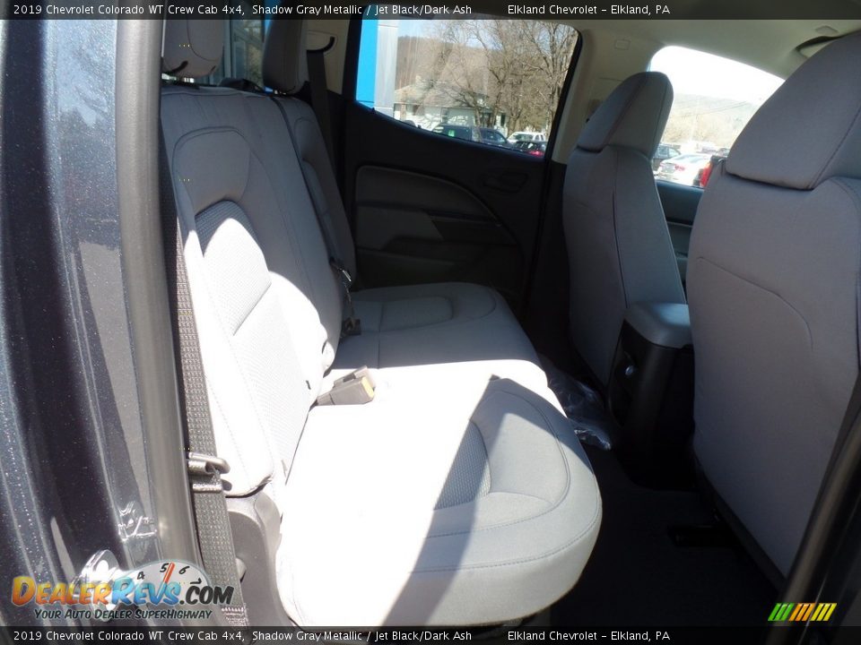2019 Chevrolet Colorado WT Crew Cab 4x4 Shadow Gray Metallic / Jet Black/Dark Ash Photo #36