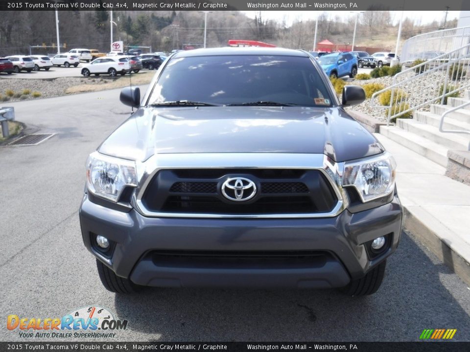 2015 Toyota Tacoma V6 Double Cab 4x4 Magnetic Gray Metallic / Graphite Photo #4